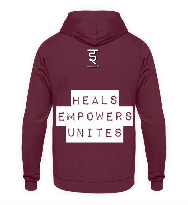 Love Heals Empowers Unites - Unisex Hoodie-839