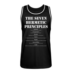 The Seven Hermetic Principles - Unisex Basketball Jersey-16