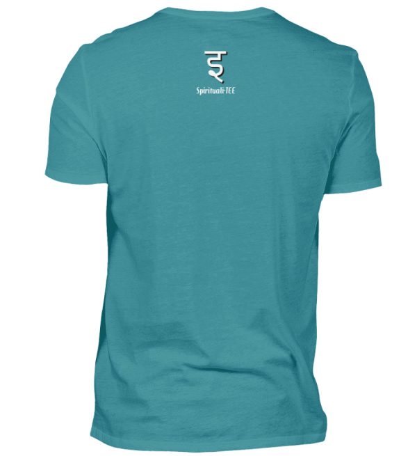 Spirituali-TEE - Truthful Living is Higher than the Realization of Truth - Men Basic Shirt-1096