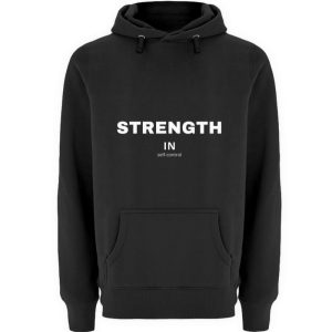 Strength in Self-control - Unisex Premium Hoodie-16