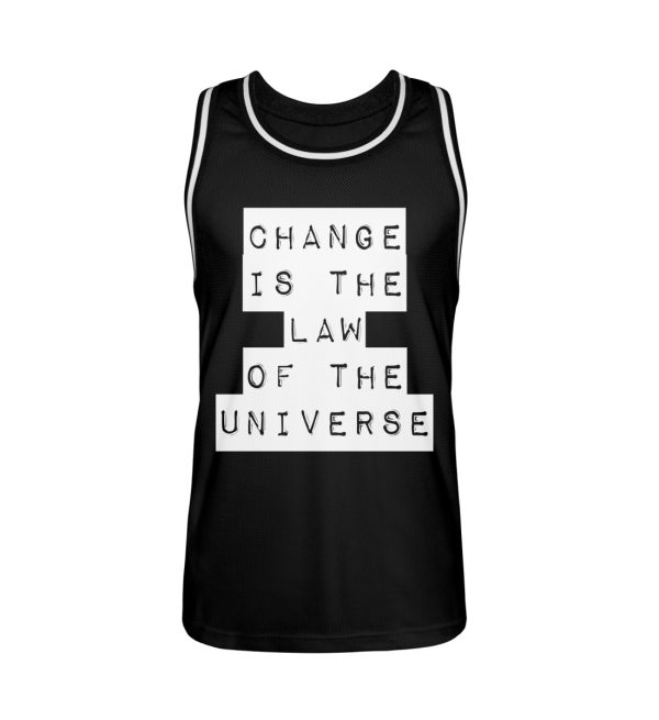 Change Is The Law Of The Universe - Unisex Basketball Jersey-16