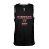 LOVE IN FEAR OUT POWERED BY GOD - Unisex Basketball Jersey-16