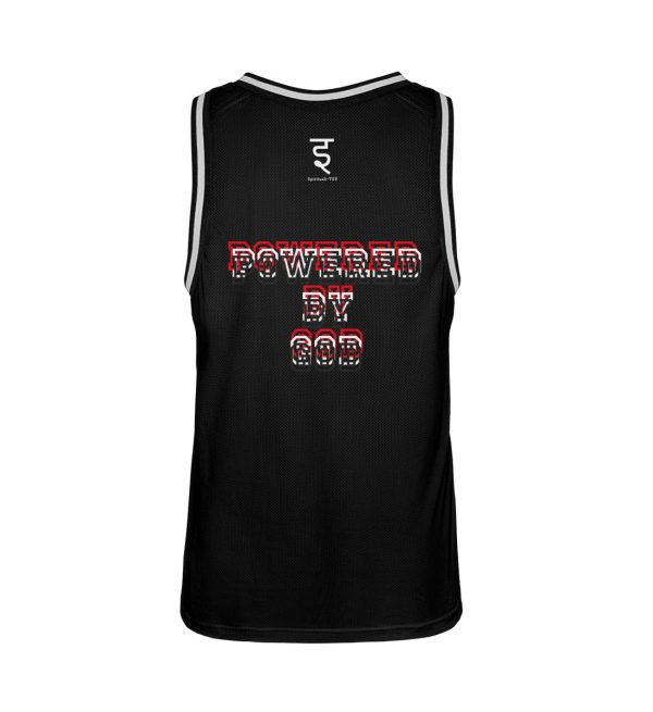 LOVE IN FEAR OUT POWERED BY GOD - Unisex Basketball Jersey-16