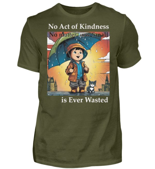 No Act of Kindness No Matter How Small is Ever Wasted - Men Basic Shirt-1109