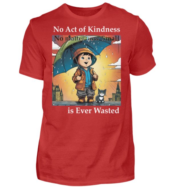 No Act of Kindness No Matter How Small is Ever Wasted - Men Basic Shirt-4