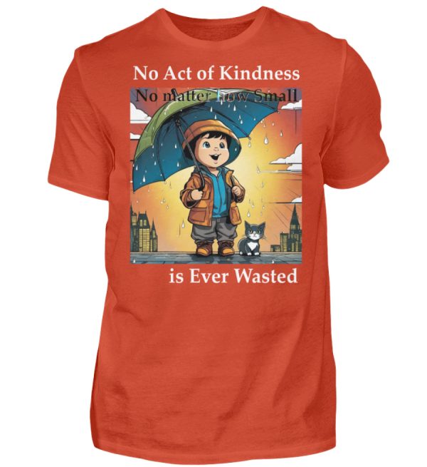 No Act of Kindness No Matter How Small is Ever Wasted - Men Basic Shirt-1236