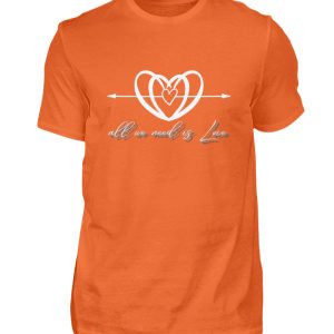 All we Need is Love - Men Basic Shirt-1692