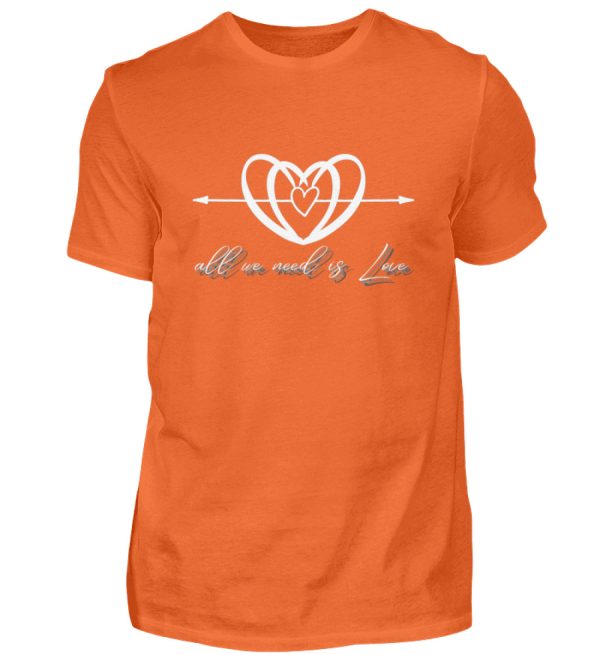 All we Need is Love - Men Basic Shirt-1692