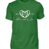 A8ZOS4QD_BCTU004-718 All we Need is Love - Men Basic Shirt-718