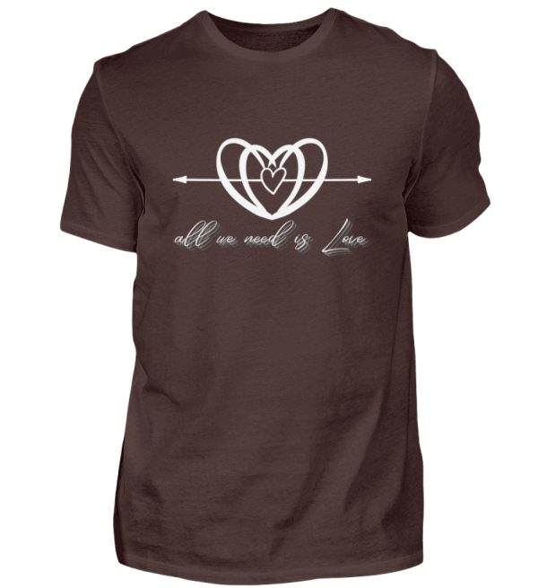 All we Need is Love - Men Basic Shirt-1074