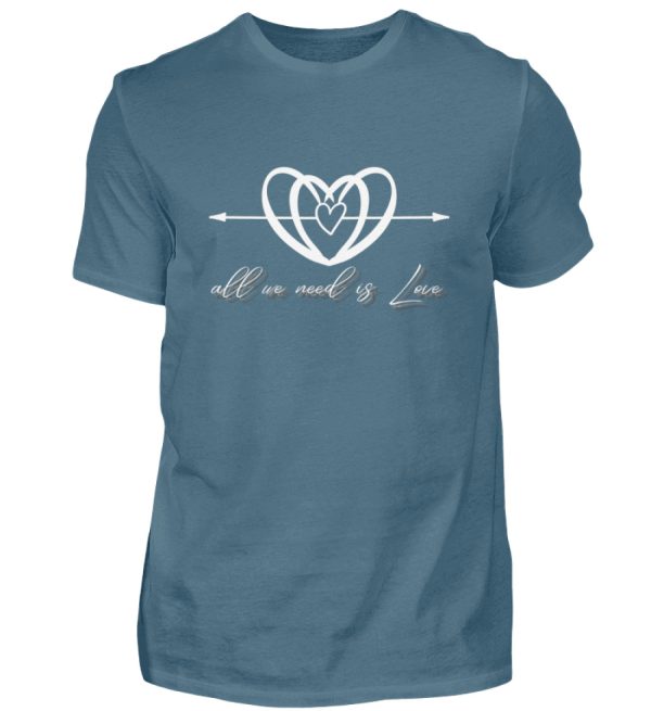 All we Need is Love - Men Basic Shirt-1230