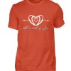 A8ZOS4QD_BCTU004-1236 All we Need is Love - Men Basic Shirt-1236