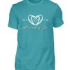 A8ZOS4QD_BCTU004-1242 All we Need is Love - Men Basic Shirt-1242
