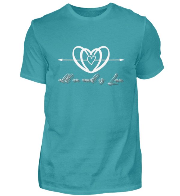 All we Need is Love - Men Basic Shirt-1242