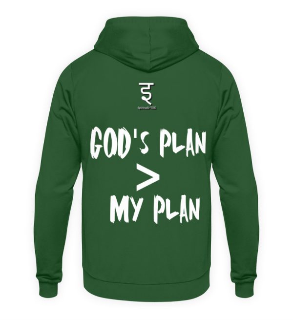 God-s plan is larger than my plan - Unisex Hoodie-833