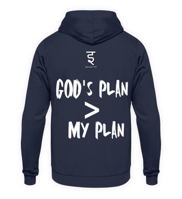 God-s plan is larger than my plan - Unisex Hoodie-1698