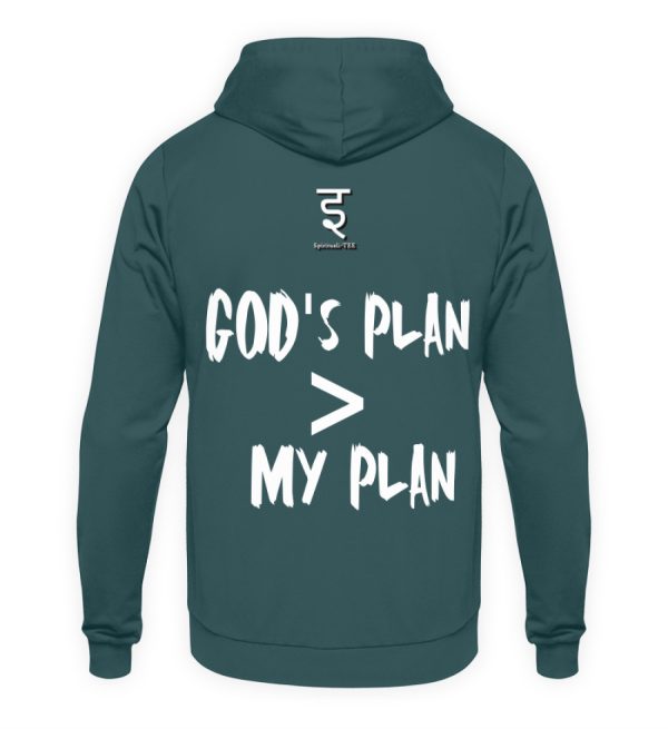 God-s plan is larger than my plan - Unisex Hoodie-1461