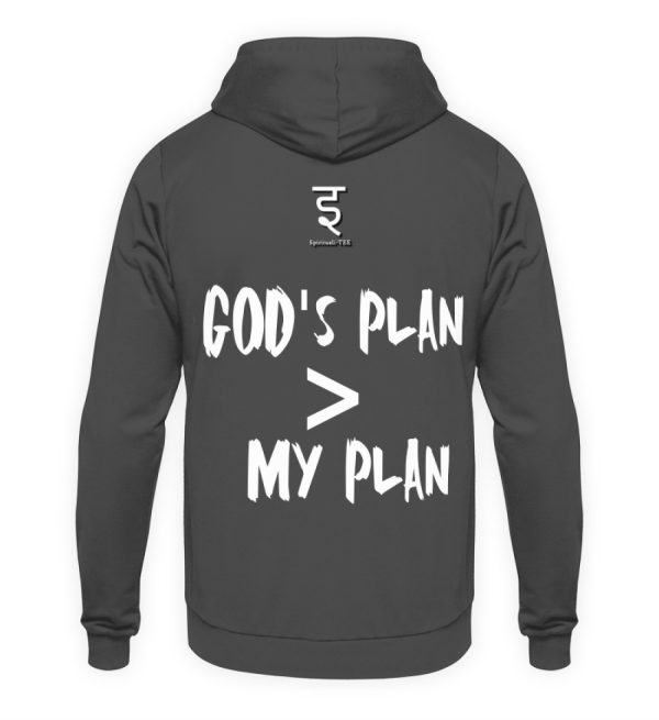 God-s plan is larger than my plan - Unisex Hoodie-1762