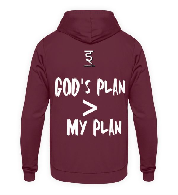 God-s plan is larger than my plan - Unisex Hoodie-839