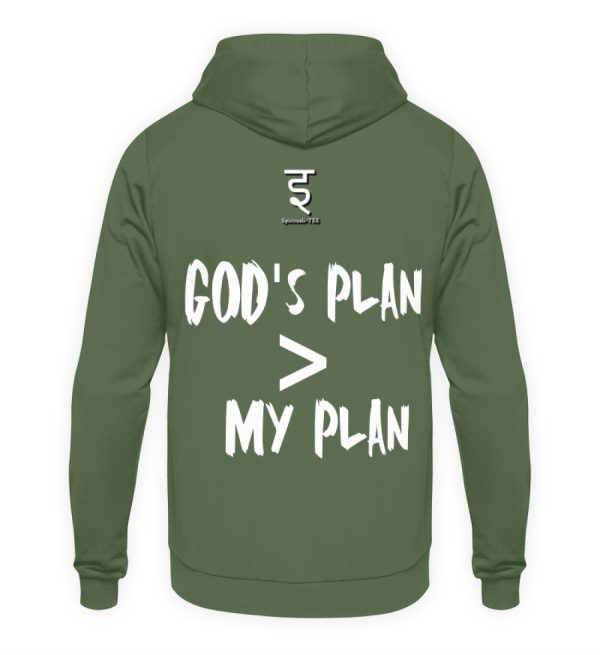 God-s plan is larger than my plan - Unisex Hoodie-7267