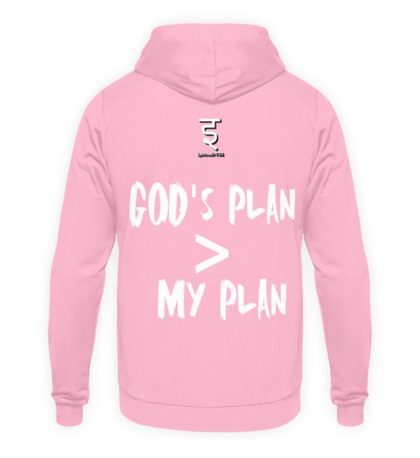 God-s plan is larger than my plan - Unisex Hoodie-1490