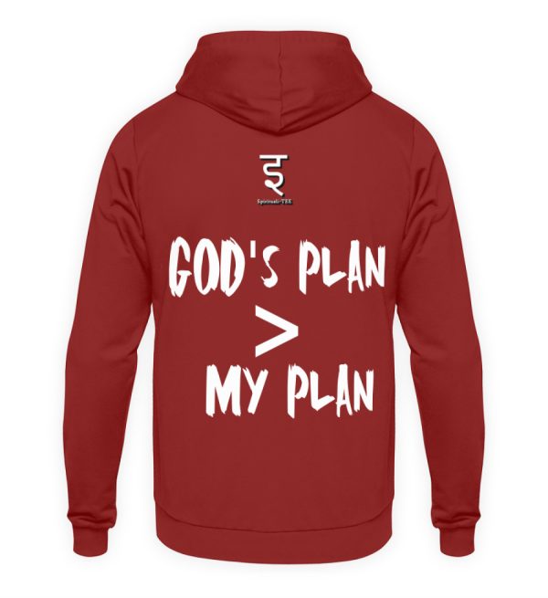 God-s plan is larger than my plan - Unisex Hoodie-1503