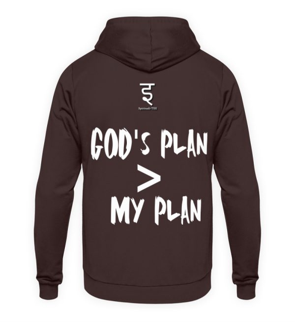 God-s plan is larger than my plan - Unisex Hoodie-1604