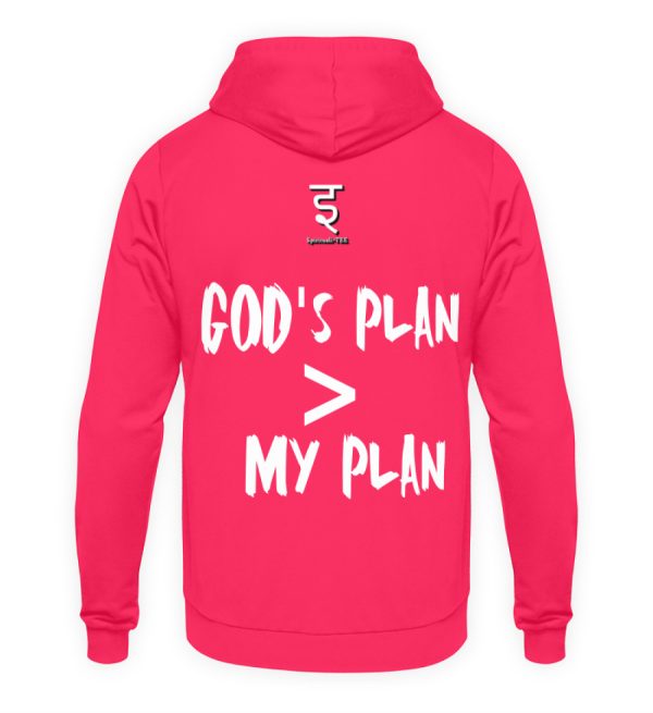 God-s plan is larger than my plan - Unisex Hoodie-1610