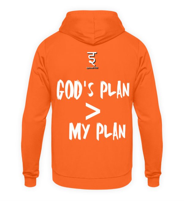 God-s plan is larger than my plan - Unisex Hoodie-1692