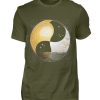 Ying Yang Night Day - Men Basic Shirt-1109