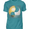 Ying Yang Night Day - Men Basic Shirt-1096