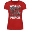 World Peace Starts With You - Women Basic Shirt-4