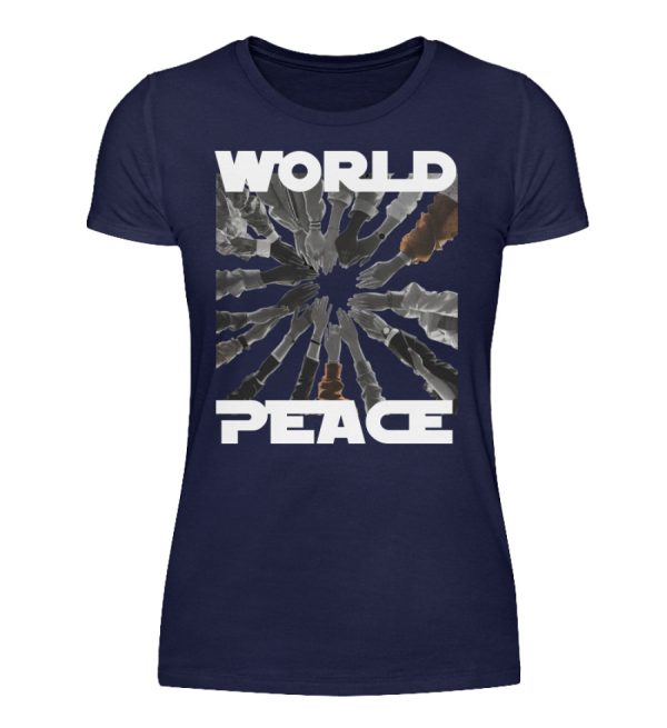 World Peace Starts With You - Women Basic Shirt-198