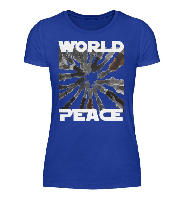 World Peace Starts With You - Women Basic Shirt-2496