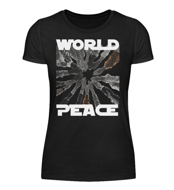 World Peace Starts With You - Women Basic Shirt-16