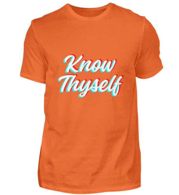 Know Thyself - Men Basic Shirt-1692