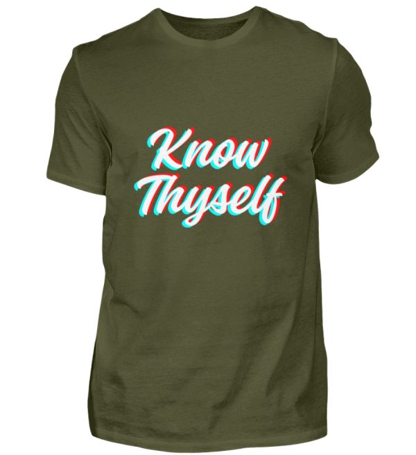 Know Thyself - Men Basic Shirt-1109