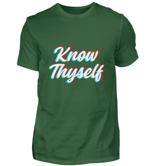 Know Thyself - Men Basic Shirt-833