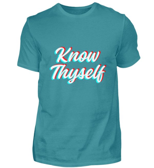 Know Thyself - Men Basic Shirt-1096