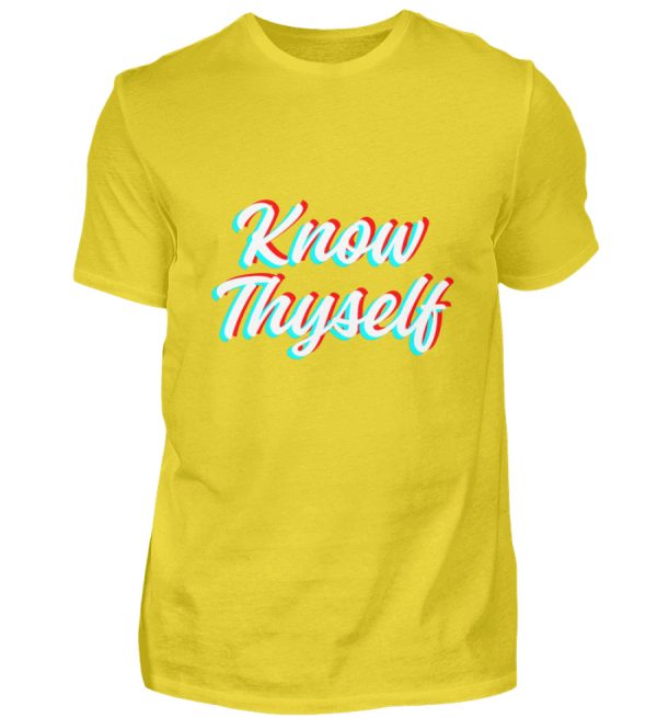 Know Thyself - Men Basic Shirt-1102