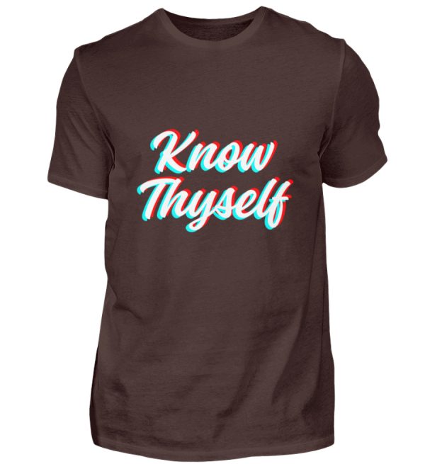 Know Thyself - Men Basic Shirt-1074