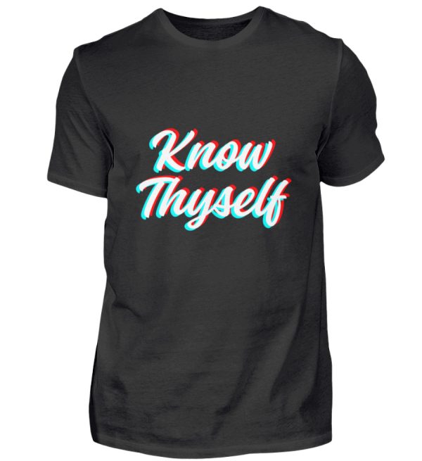 Know Thyself - Men Basic Shirt-16