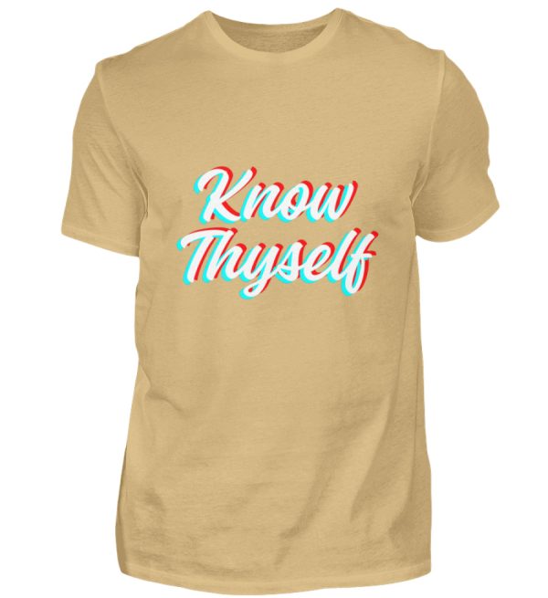 Know Thyself - Men Basic Shirt-224