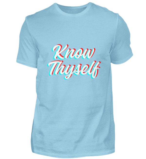 Know Thyself - Men Basic Shirt-674