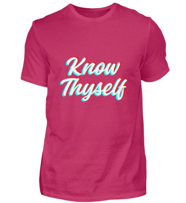 Know Thyself - Men Basic Shirt-1216