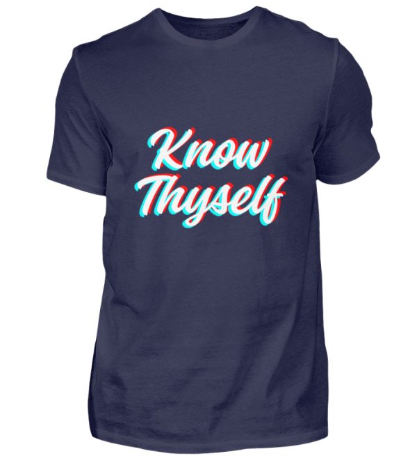 Know Thyself - Men Basic Shirt-198