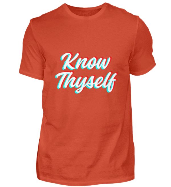 Know Thyself - Men Basic Shirt-1236