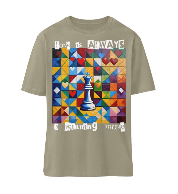 Love is always a winning move - Organic Relaxed Shirt ST/ST-651