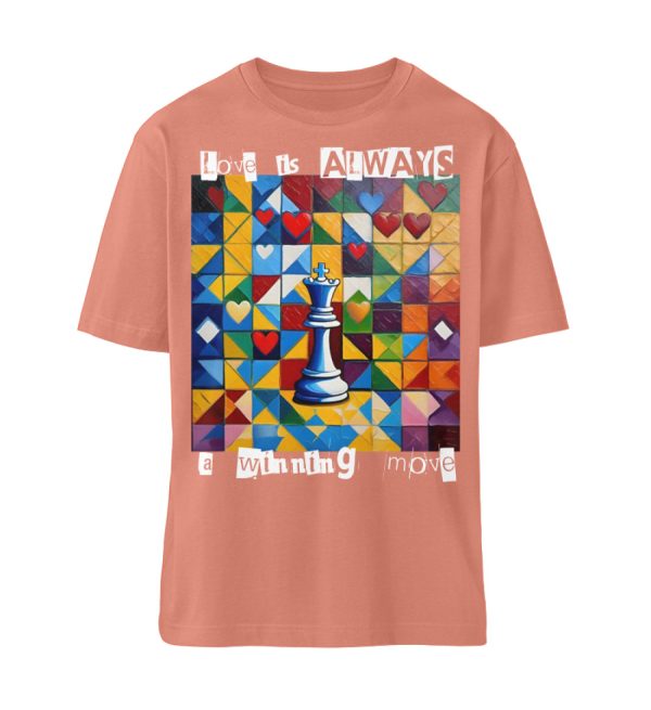 Love is always a winning move - Organic Relaxed Shirt ST/ST-7063