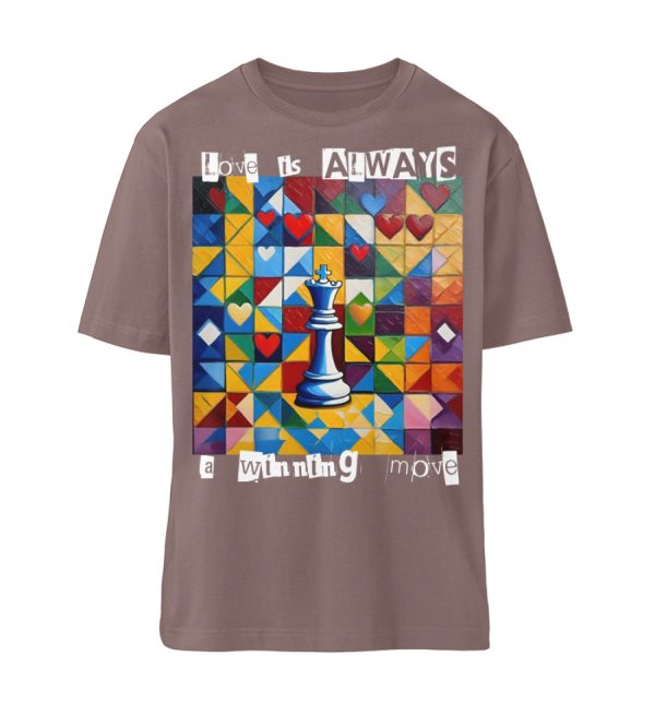 Love is always a winning move - Organic Relaxed Shirt ST/ST-7219